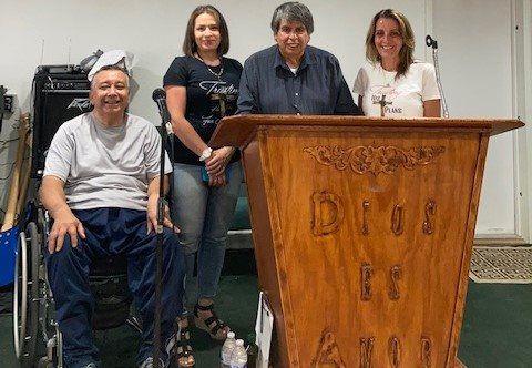 Pastor Pedro Cruz, Marina Maria, Pastor David Cota & Tammi Gauthier